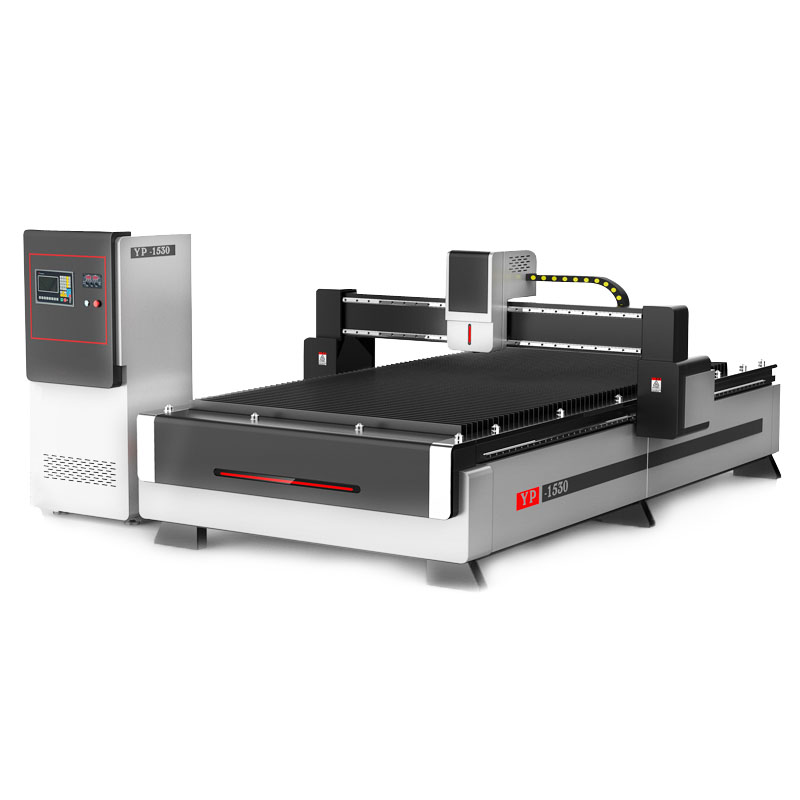 Cortador a laser de fibra 1000 W Máquina de corte a laser CNC para chapas metálicas