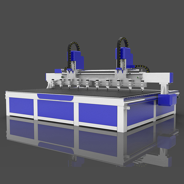 Máquina roteadora CNC para carpintaria com vários eixos 1325 2040