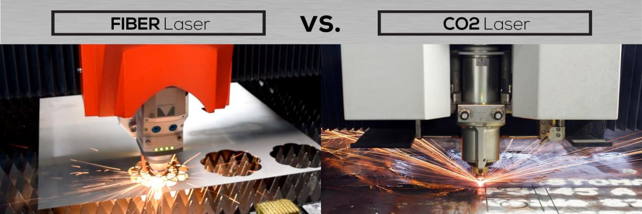 Qual é a diferença entre uma máquina de corte a laser de CO2 e uma máquina de corte a laser de fibra?